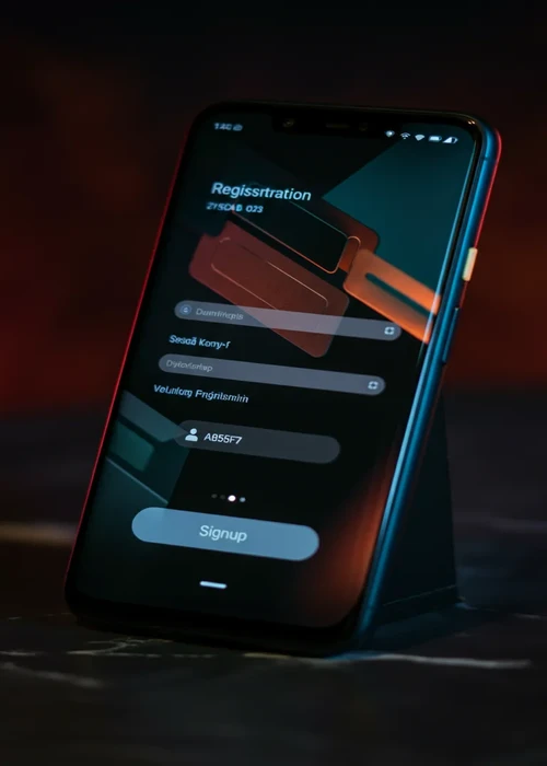 Gränssnitt för registrering hos Flappy Casino som visar snabb och enkel kontoskapande process.